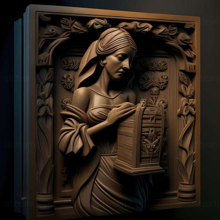 3D model Nancy Drew Treasure in the Royal Tower game (STL)